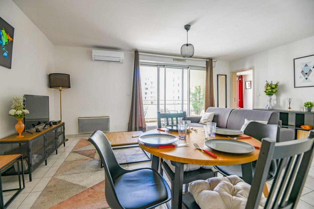 Appart 1 Ch Balcon Proche Saint-Charles Et Metro Apartment มาร์กเซย ภายนอก รูปภาพ